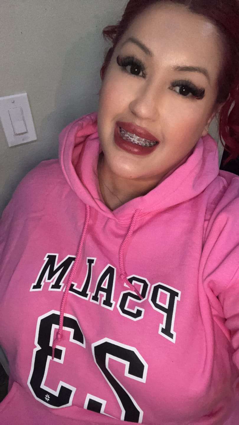 Customer photo review of Psalm 23 Hoodie