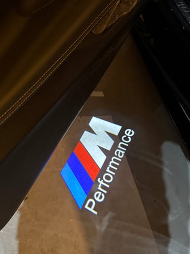 Customer photo review of BMW G SERIES DOOR LIGHTS