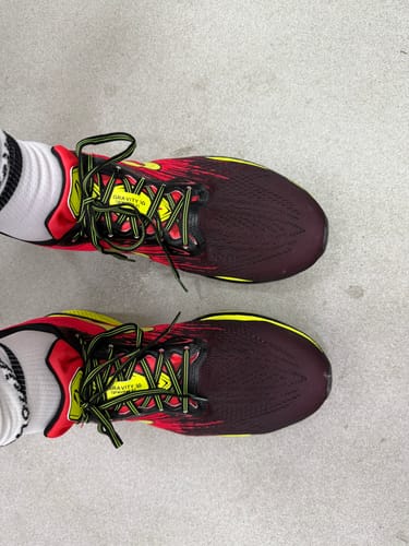 Customer photo review of RunFlow Mesh - גרבי ריצה ורכיבה חצי (Crew)