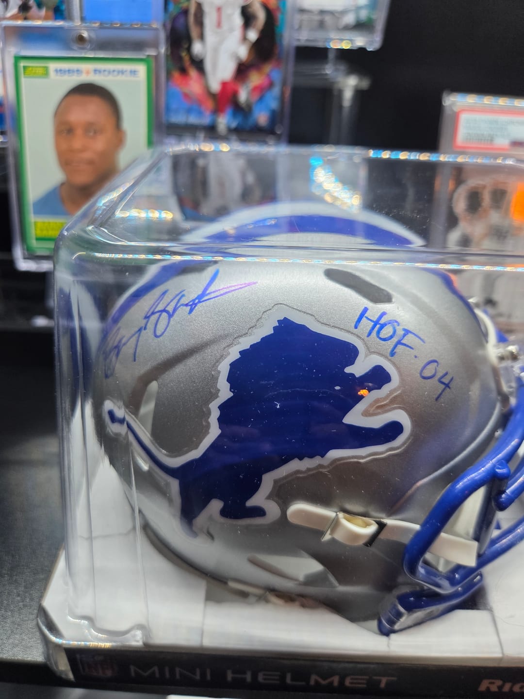Customer photo review of Barry Sanders Autograph Signing