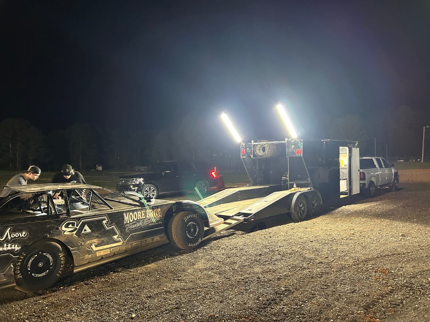 Customer photo review of Racing Pit Light Kit - 20,000 Lumens