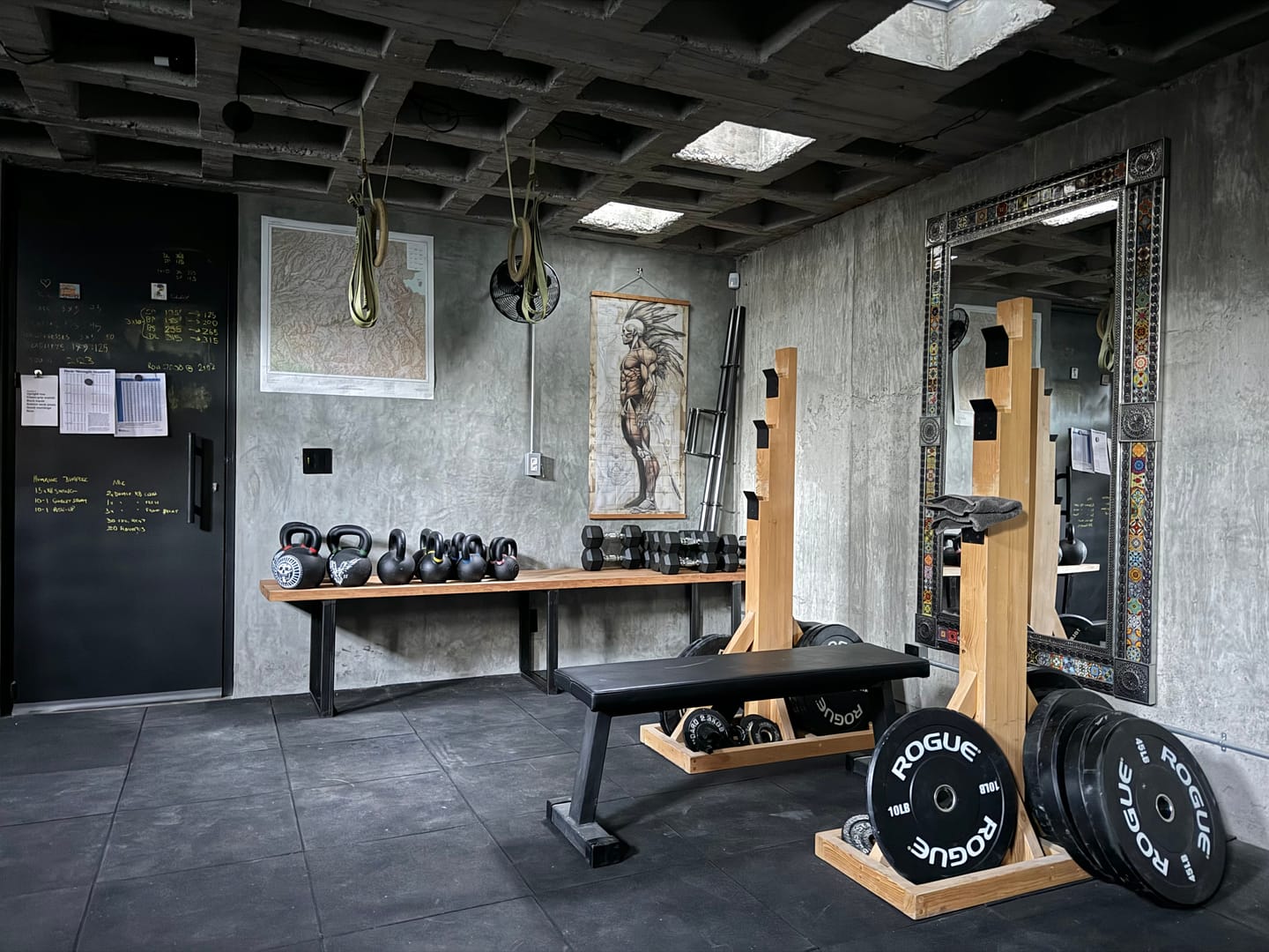 Customer photo review of Rogue Dumbbells-Mancuernas Hexagonales