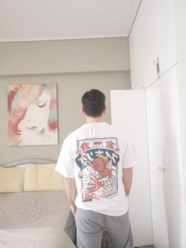 Customer photo review of Koi King T-Shirt