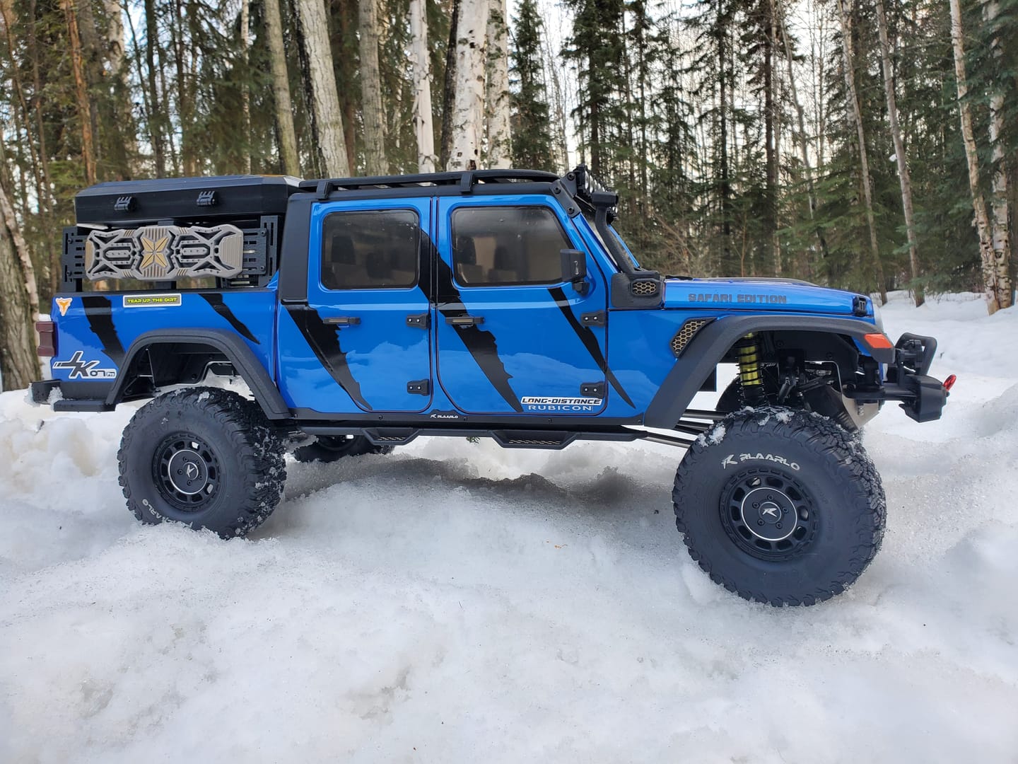 Customer photo review of 1/7 Scale 4WD Brushless RC Crawler JK07Pro
