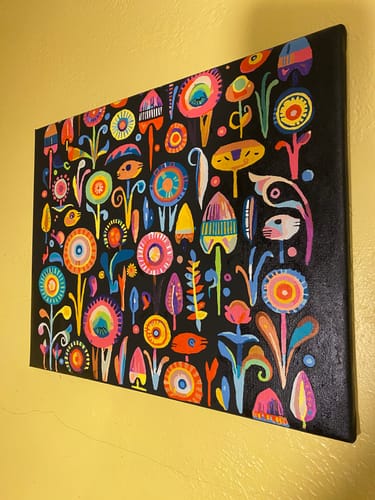 Customer photo review of Abstract Blooms