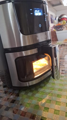 Customer photo review of Air Fryer Novio Grill & Fry