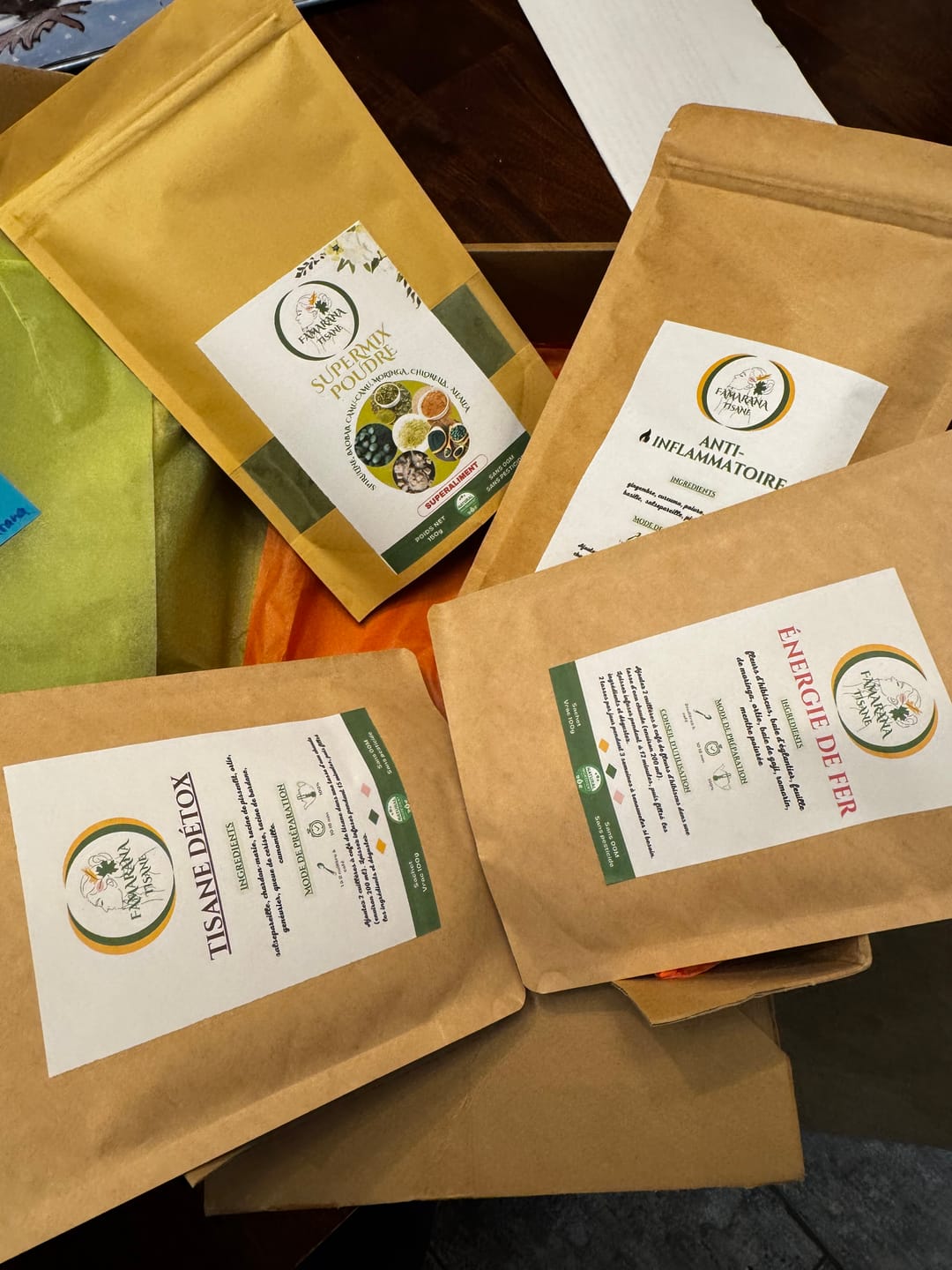 Customer photo review of TISANE ANTI-INFLAMMATOIRE