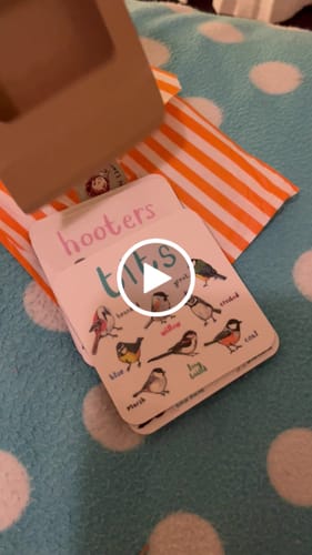 Customer video review of Set of 6 Bird Pun Coasters