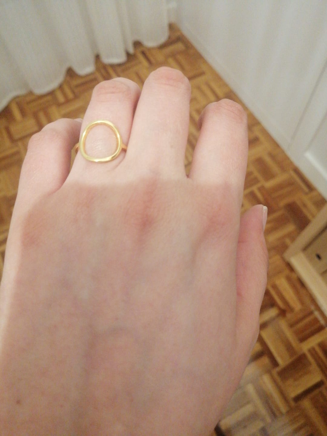 Customer photo review of Anillo Ovali