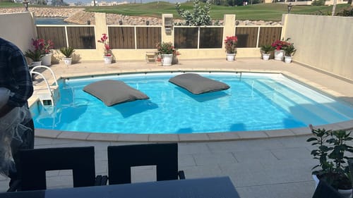 Customer photo review of Olefin Sunproof 3D Mesh Cushion 593-BB - 165