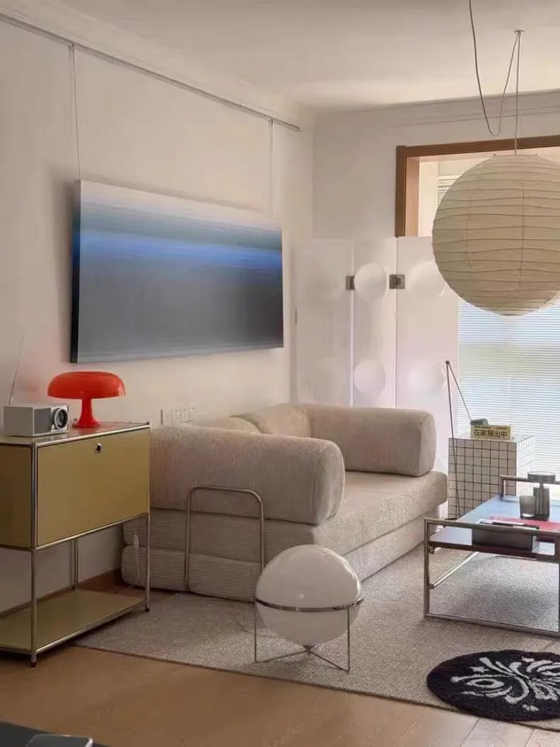 Customer photo review of VacuumLuxe Compression Sofa