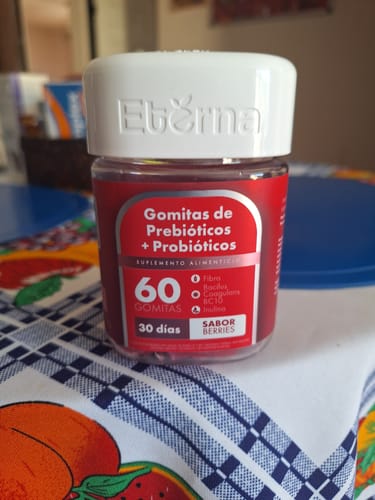 Customer photo review of Gomitas de Probiótico y Prebiótico