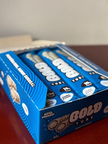 Customer photo review of BOLD TUBE COOKIES & CREAM
