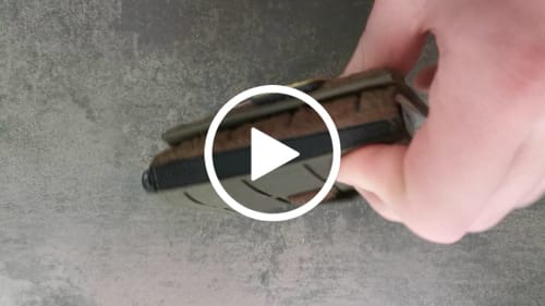 Customer video review of Tactical Wallet Münzfach - Steingrau Oliv