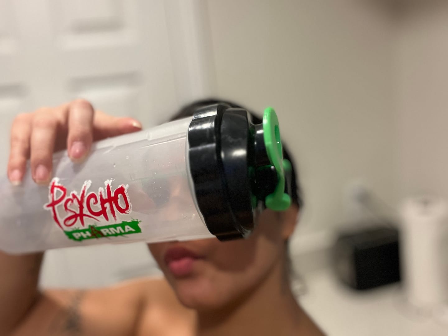 Customer photo review of Psycho Pharma Shaker Cup