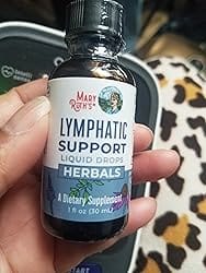 Customer photo review of Organic Lymphatic Support Herbal Extract