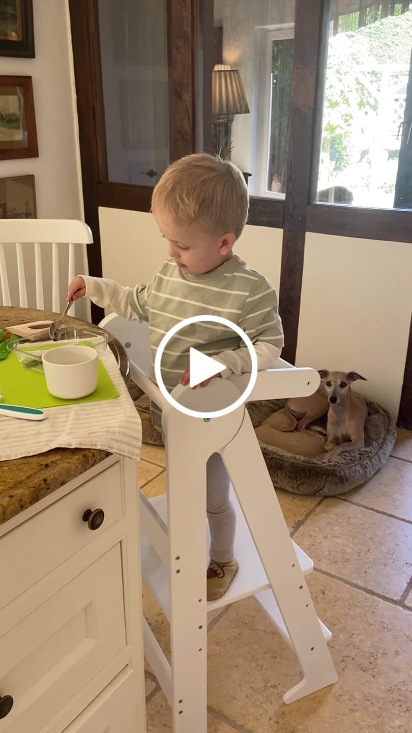 Customer video review of Foldable Learning Tower