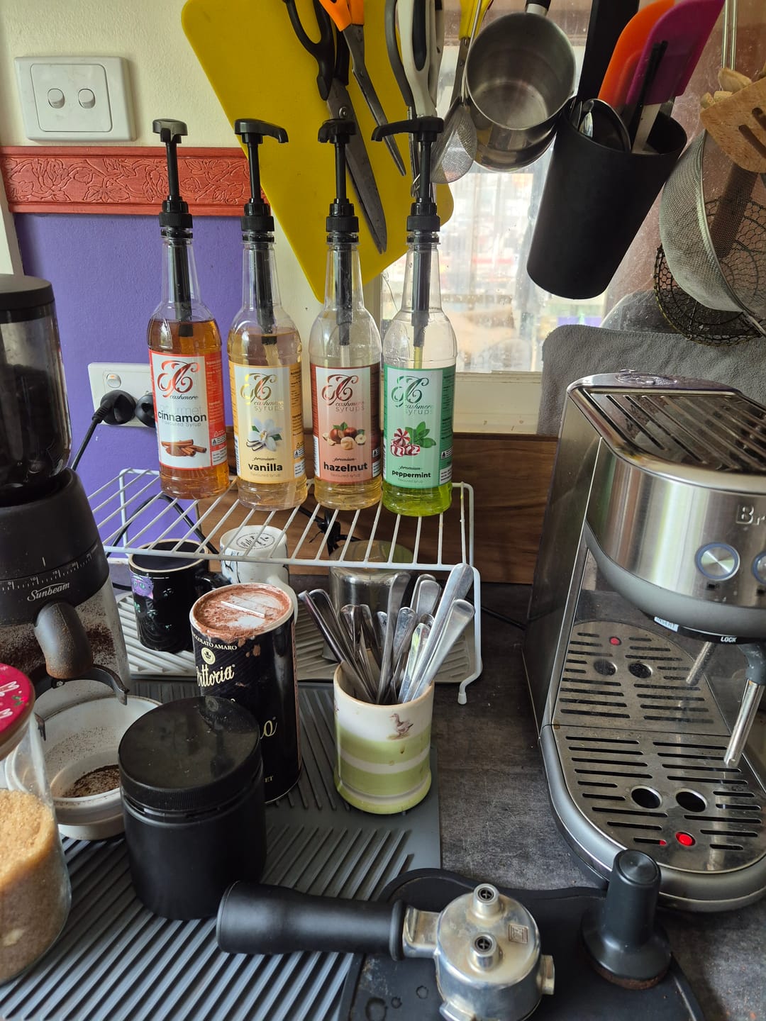 Customer photo review of Syrup Pump for 750mL Bottle