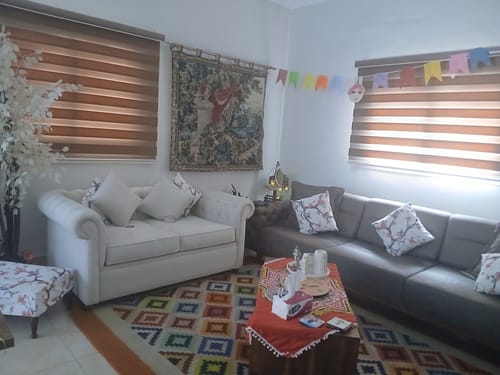 Customer photo review of كنبة 90×160سم - خشب زان طبيعي - متعددة الألوان - WS139