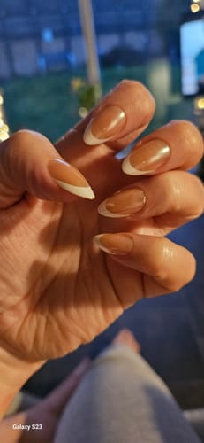 Customer photo review of French Fancy - Press On Nails