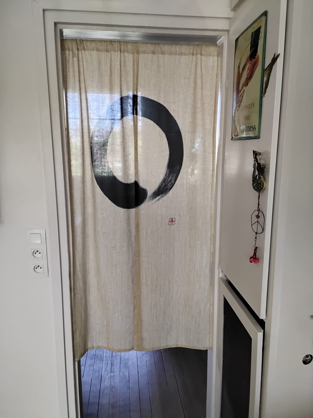 Customer photo review of Rideau Japonais Noren Zen