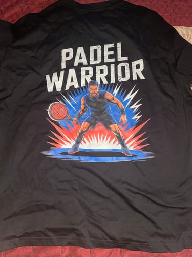 Customer photo review of Padel Warrior - Oversized Shirt