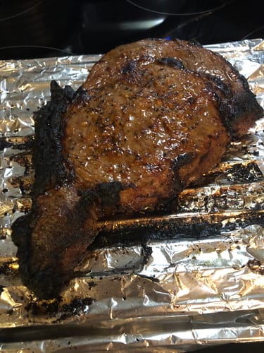 Customer photo review of Double Pepper COARSE Cow Cover Rub