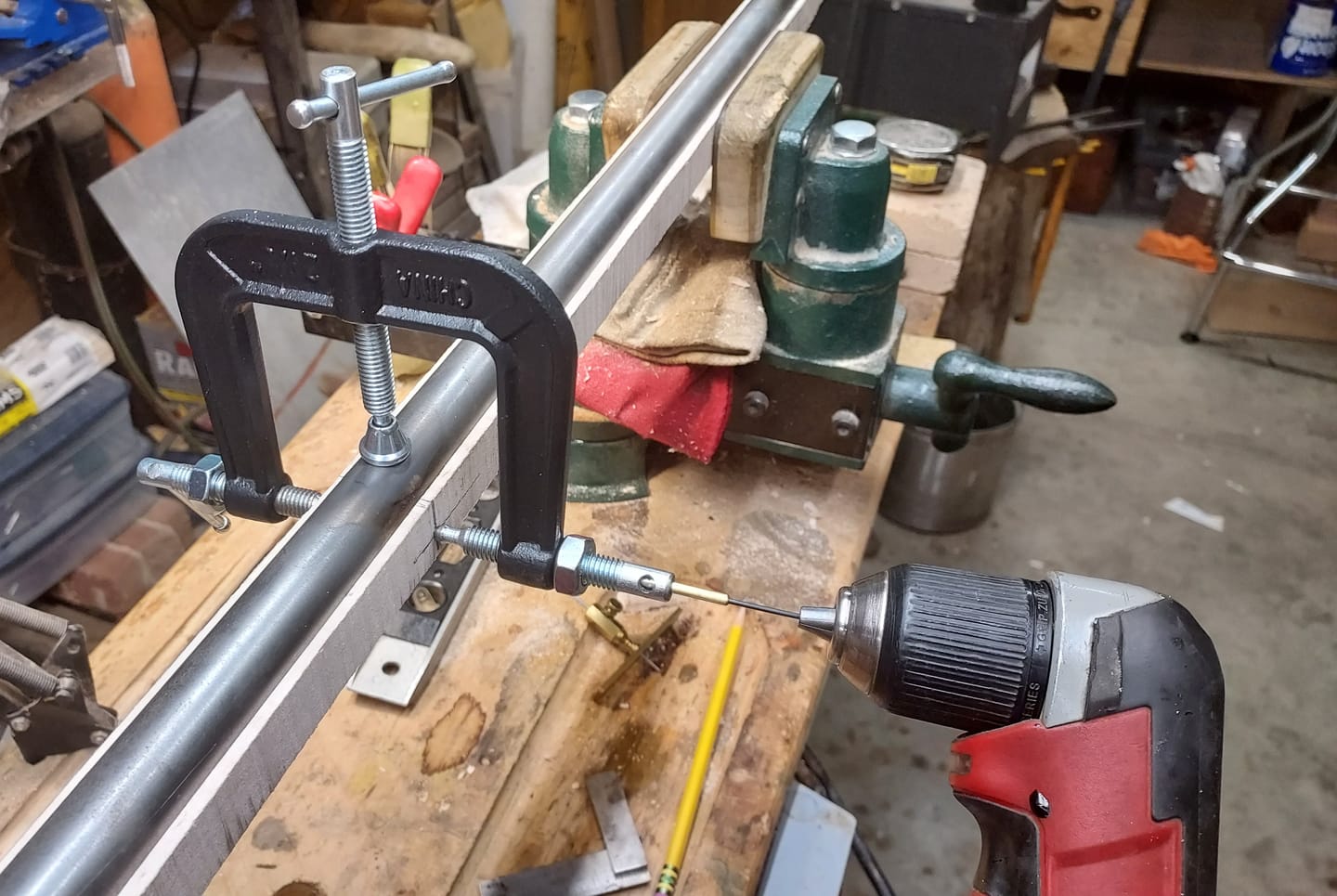 Customer photo review of Round Brass Tube: 1/8" OD x 0.029" Wall x 12" Long (1 Piece)