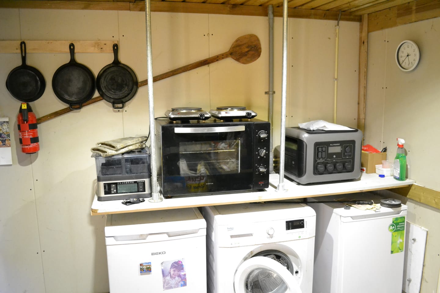 Customer photo review of ALLPOWERS Solar Generator Kit 2500W (R2500 + SP037 400W Solar Panel)