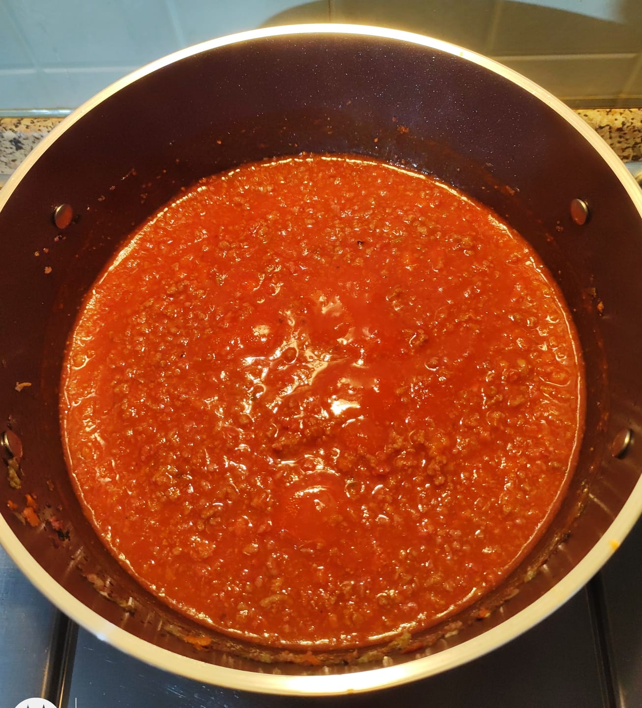 Customer photo review of Casseruola antiaderente 24 cm