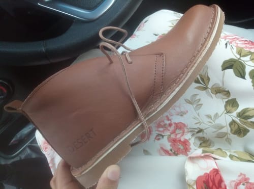 Customer photo review of Tan Leather Vellie