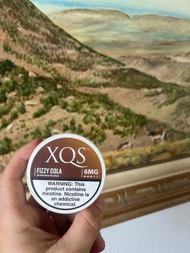 Customer photo review of Fizzy Cola Nicotine Pouches