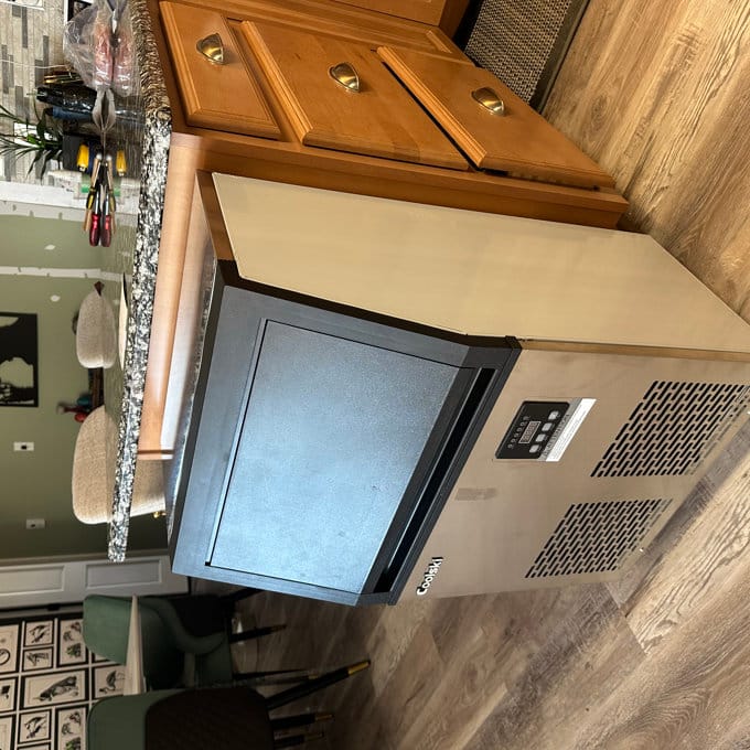 Customer photo review of Coolski Commercial Ice Maker Machine 150LBS/24H