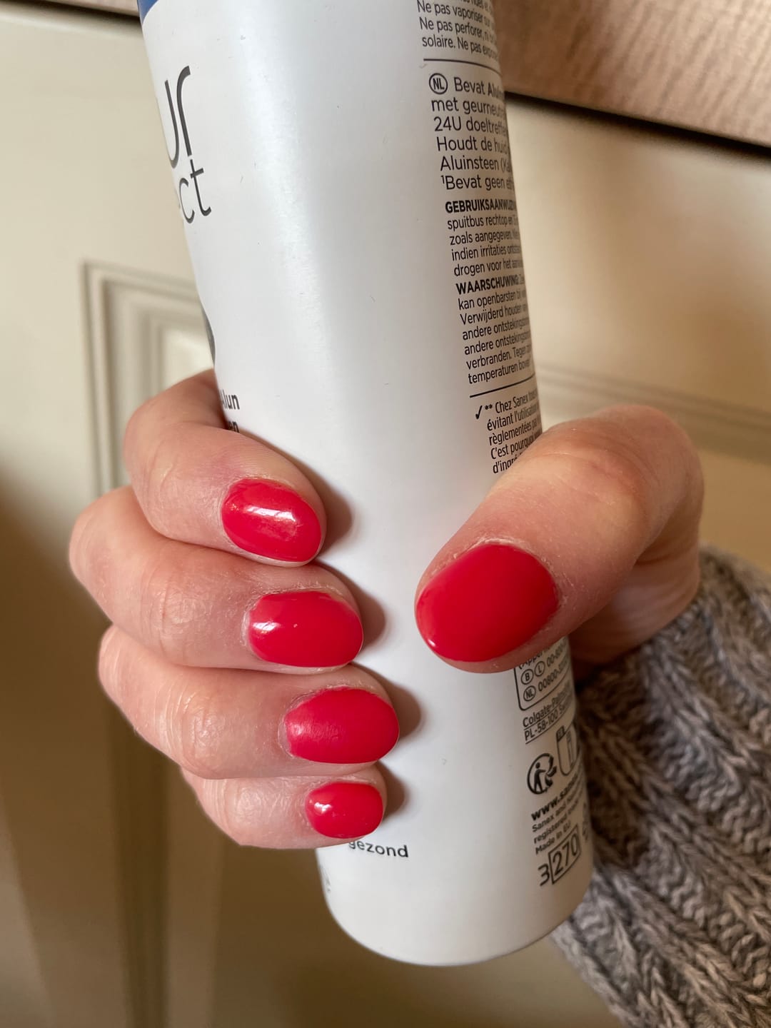 Customer photo review of Matte Top Coat