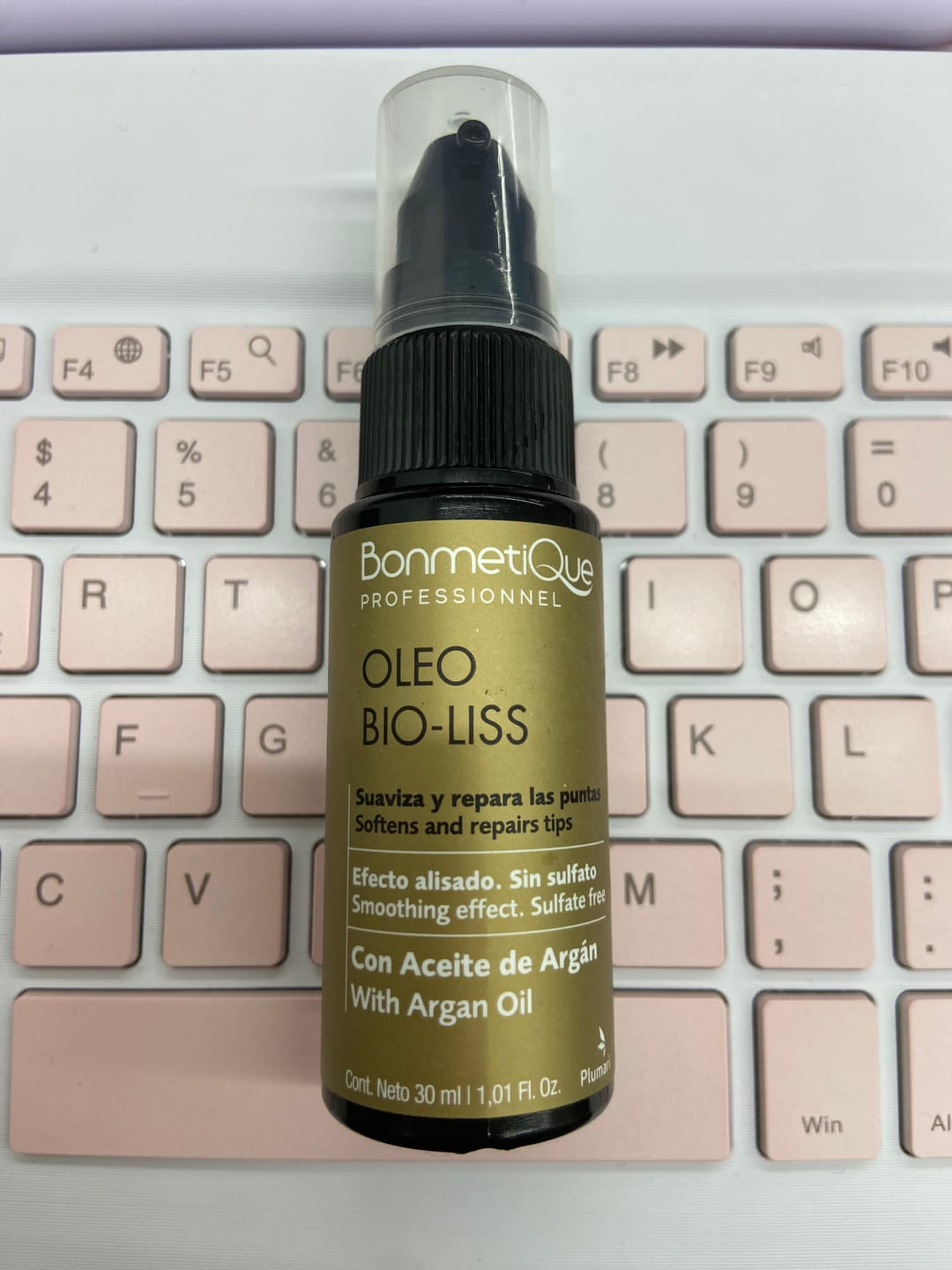 Customer photo review of Óleo Antifrizz Bio-Liss 30ml Bonmetique