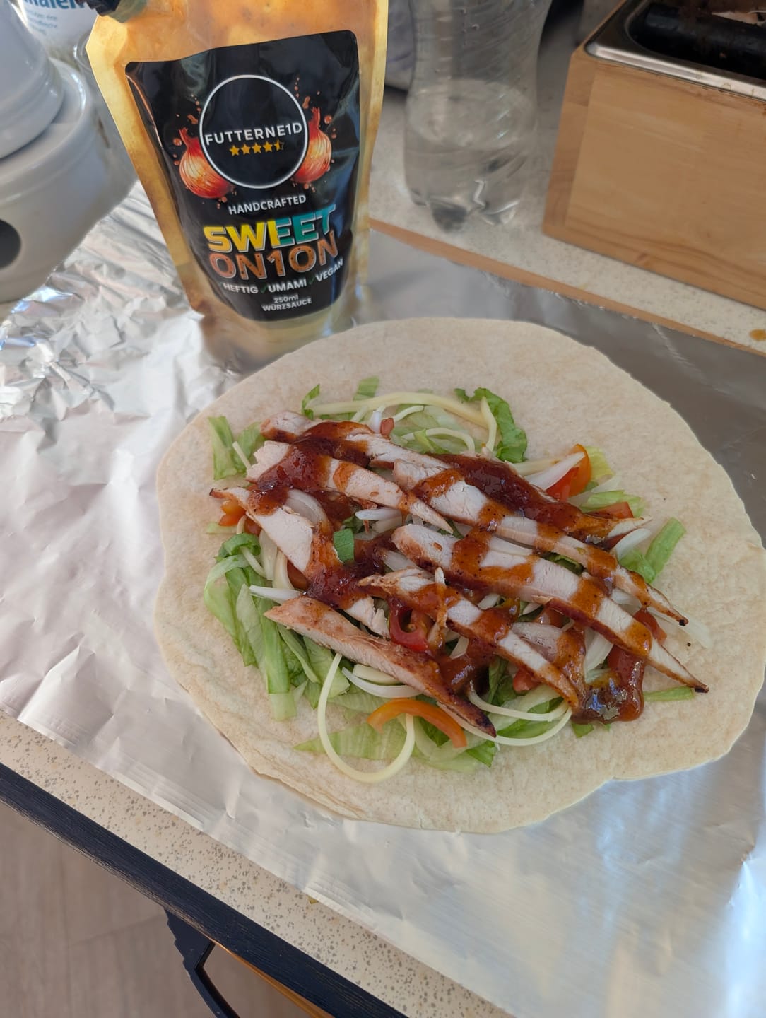 Customer photo review of Sweet ON1ON Sauce 250ml