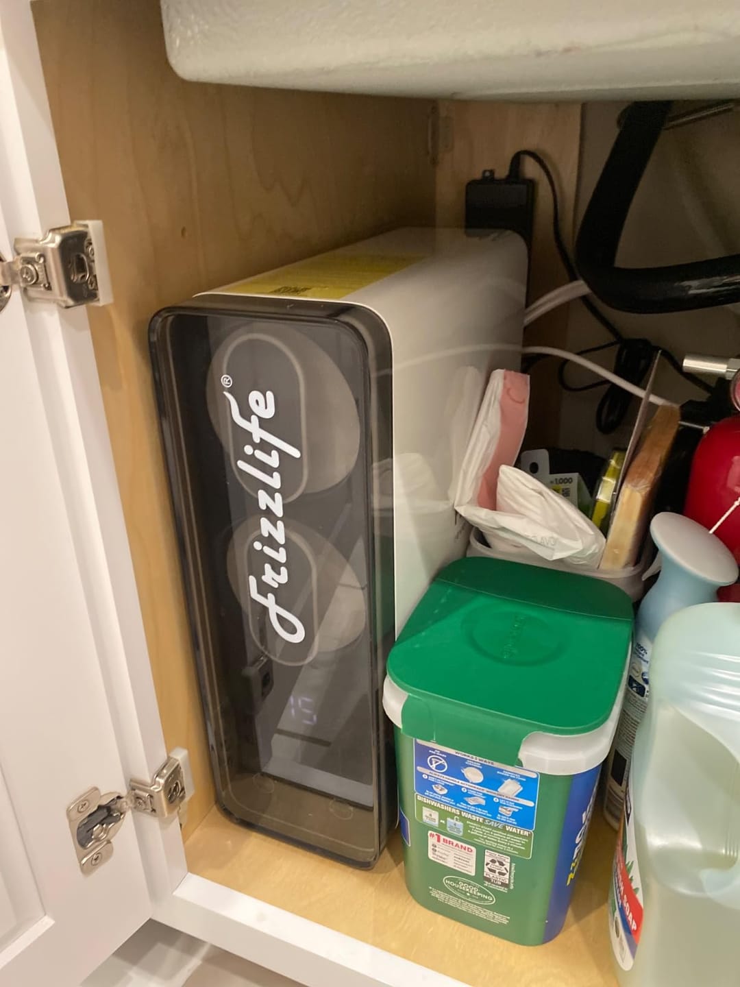 Customer photo review of Frizzlife 600 GPD Tankless Reverse Osmosis Water System With Alkaline & Remineralization, PD600-TAM3