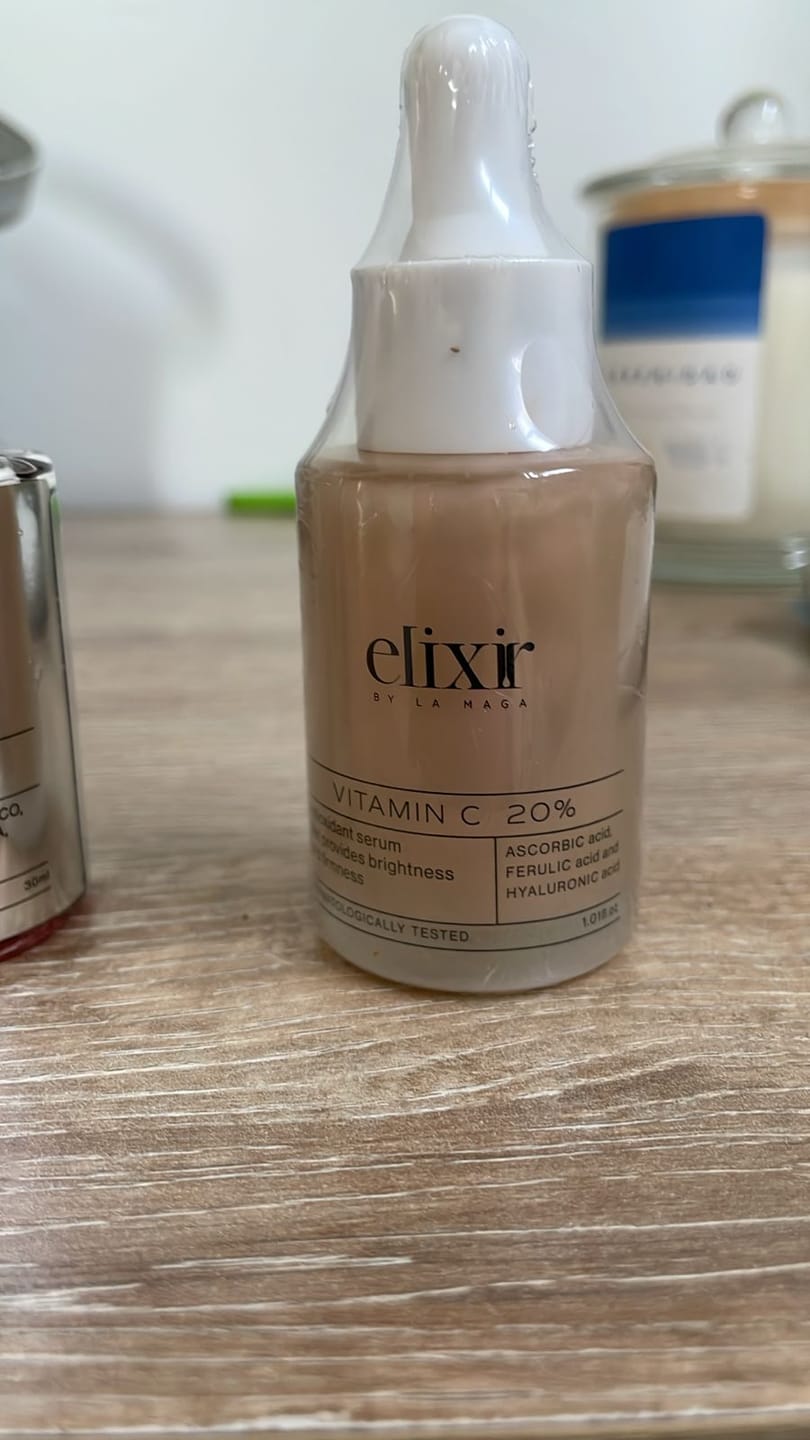 Customer photo review of Vitamina C  - Sérum Antioxidante