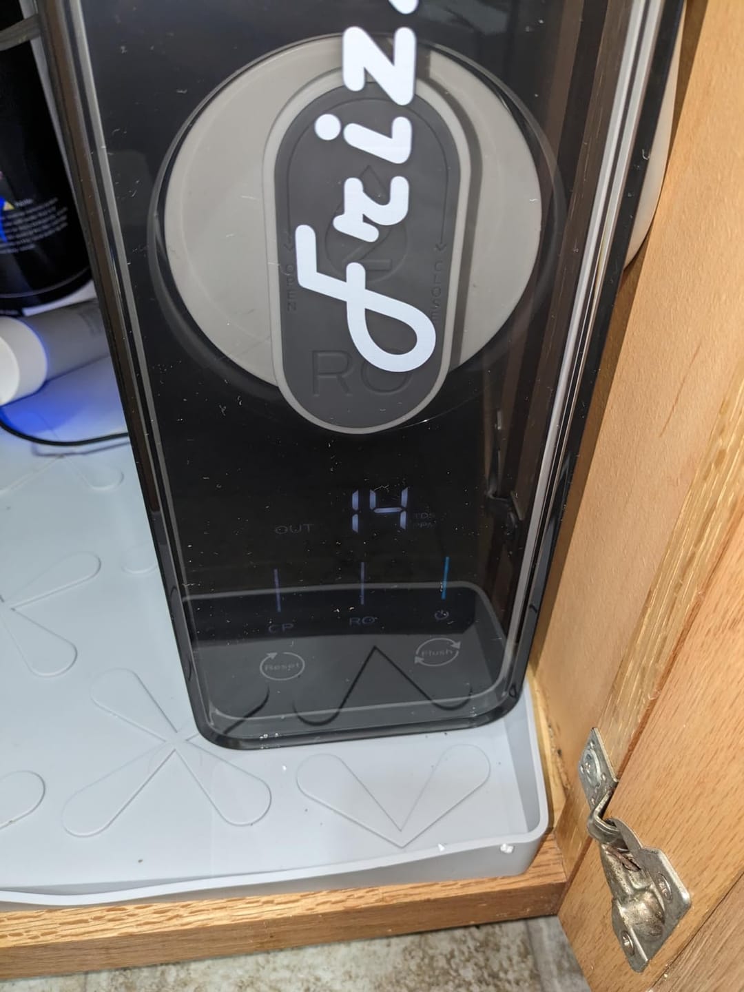Customer photo review of Frizzlife 600 GPD Tankless Reverse Osmosis Water System With Alkaline & Remineralization, PD600-TAM3