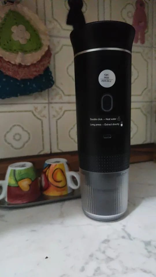Customer photo review of Caffettiera Portatile - MokaElite