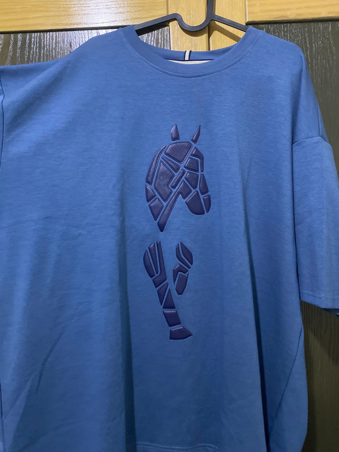 Customer photo review of Women's loose t-shirt with short sleeves