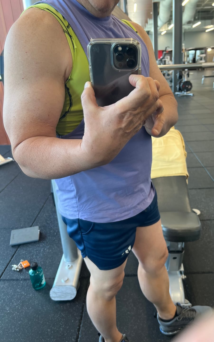 Customer photo review of ALPHA COMPRESSION TANK TOP