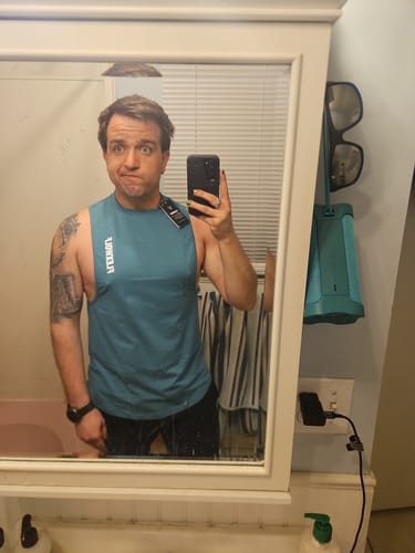 Customer photo review of Flex Arm Tank