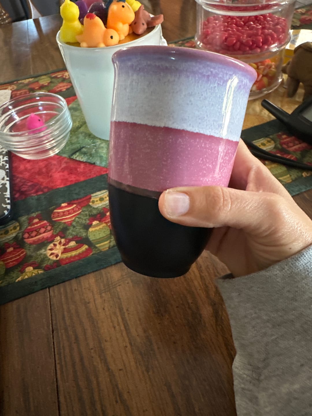 Customer photo review of Eclipse Cup 12oz (Includes Lid & Band)