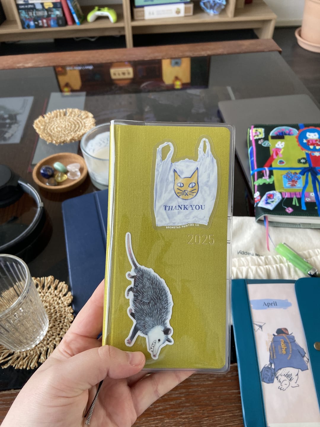 Customer photo review of Opossum (buidelrat) - Sticker