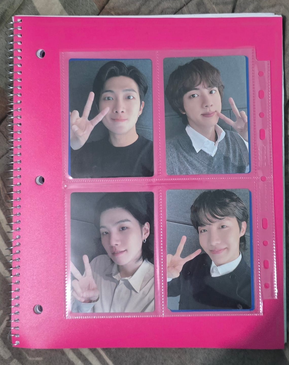 Customer photo review of CUSTOM A5 POCKET PAGES