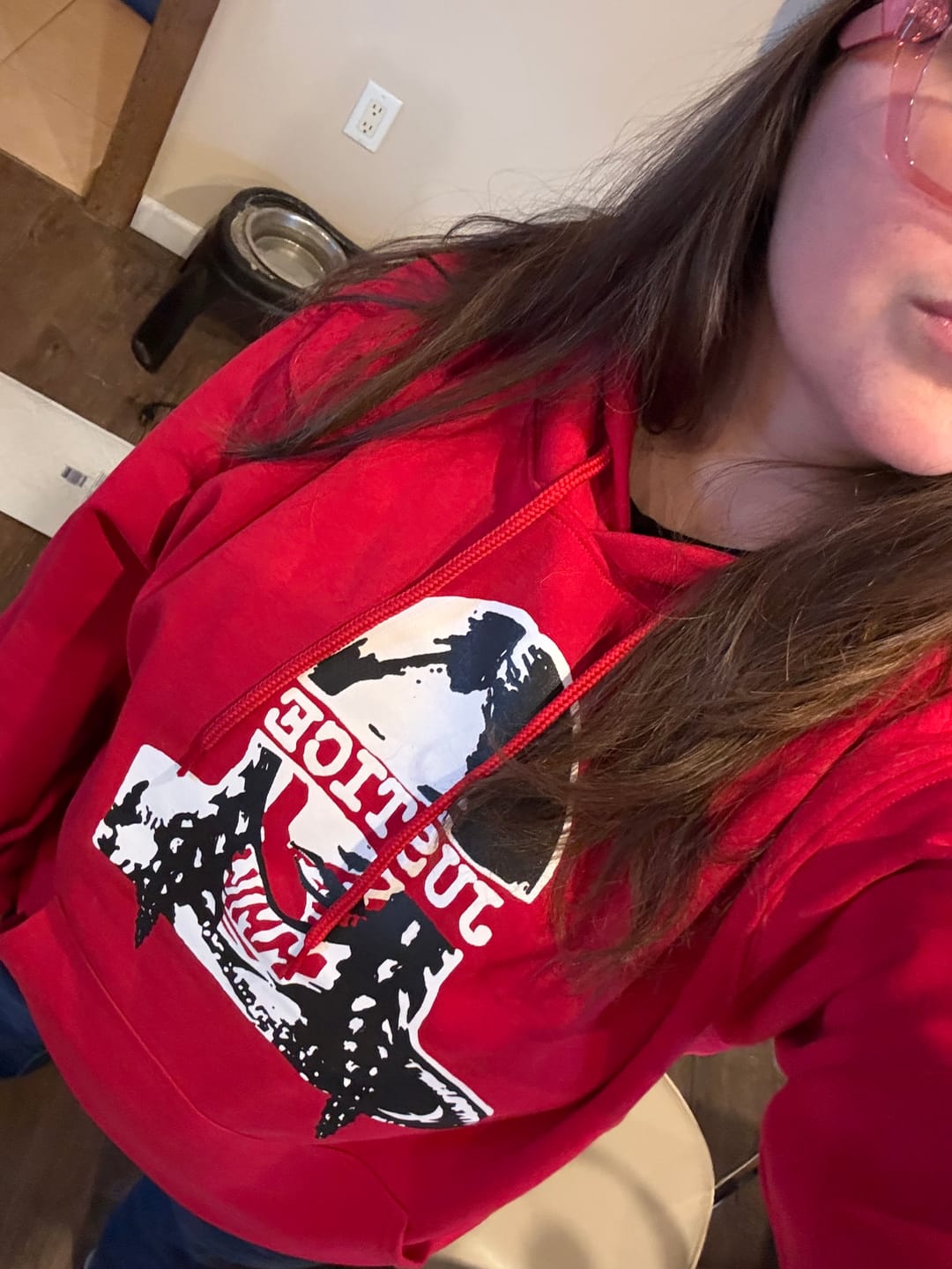 Customer photo review of Justice Hoodie