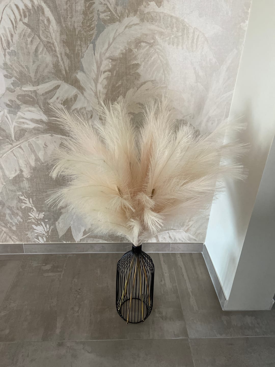 Customer photo review of Pampas 110cm (3 stengels)- Crème