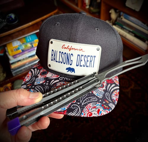 Customer photo review of California White Plate Hat