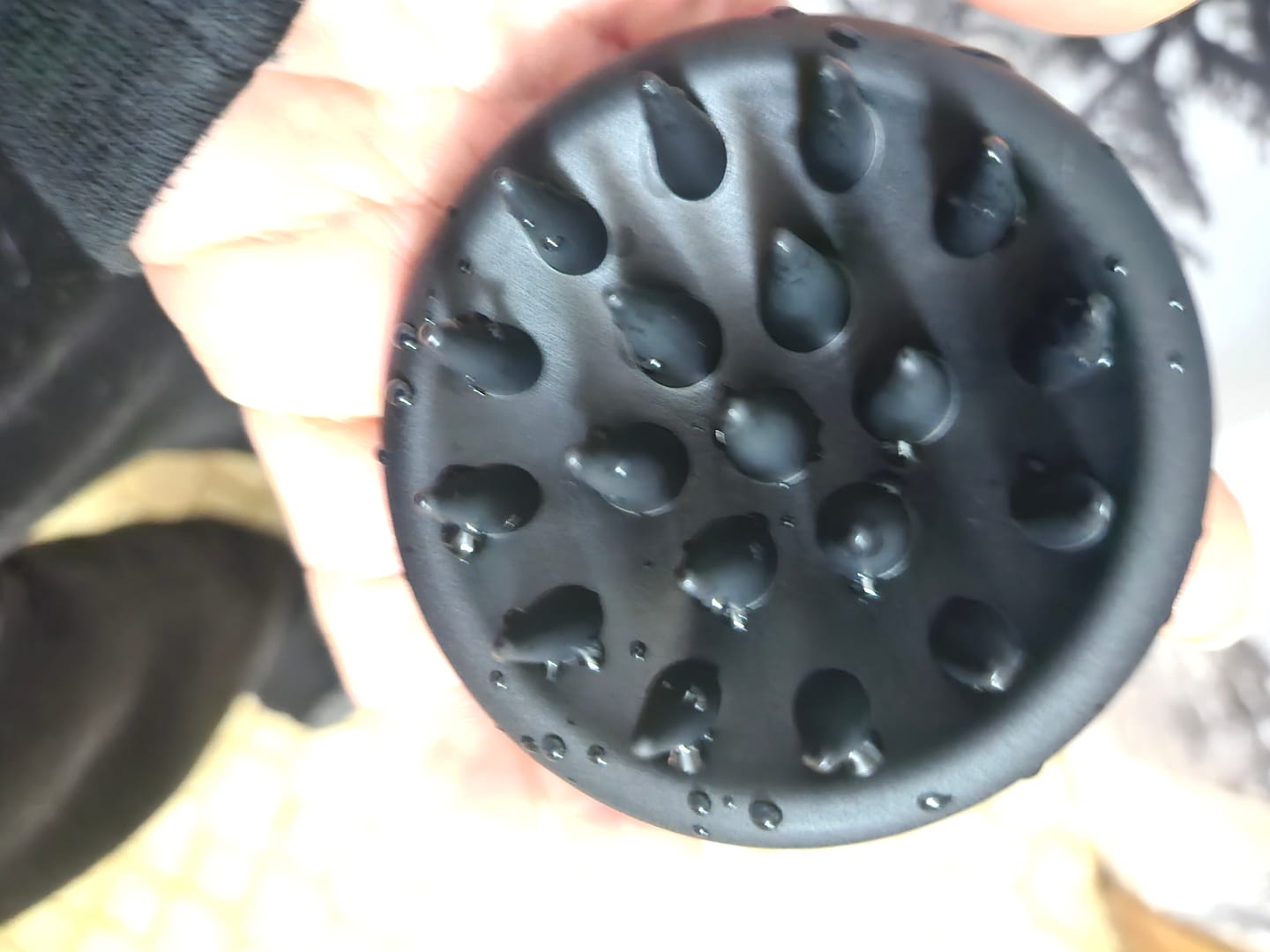 Customer photo review of Scalp Scrubber